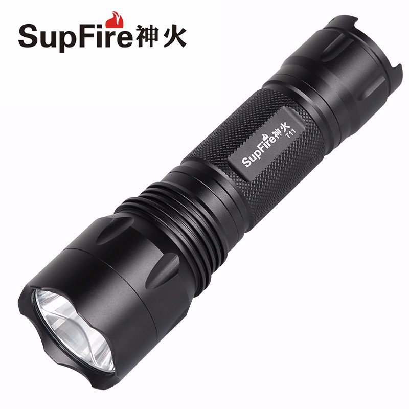 Super Fire God Fire T11 Intense Light Flashlight 26650 Home Charging Waterproof Riding Outdoor Lighting Work Light