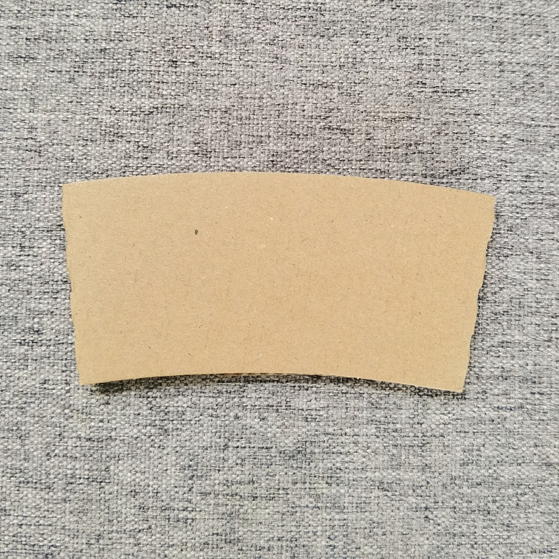 This wood Liangpint disposable cup sleeve thermal insulation environmentally-friendly kraft paper cup sleeve degradable