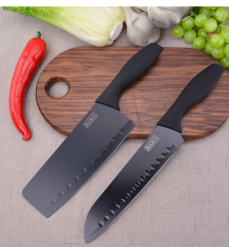 Thép không gỉ chopper dao cắt trái cây dao nhà bếp nhà bếp đa năng dao đầu bếp dao sắc không rỉ dao - Phòng bếp chao gang