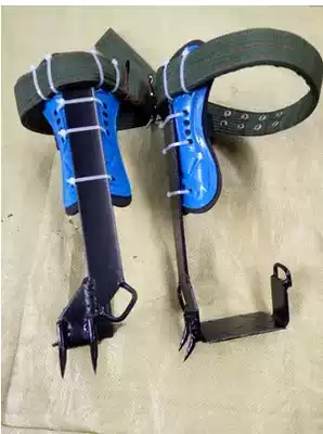 Tree climbing artifact Foot tie cat claw tree climbing artifact Special tool Universal non-slip tree climbing foot buckle shoes big bend