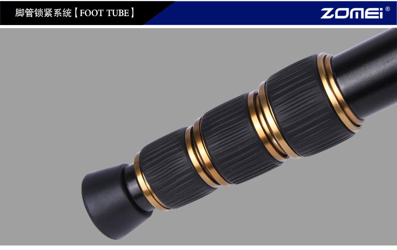Jumeirah Z668 magiê ổn định hợp kim chân máy xách tay SLR máy ảnh monopod biến phù hợp với người đứng đầu - Phụ kiện máy ảnh DSLR / đơn chân chụp hình điện thoại