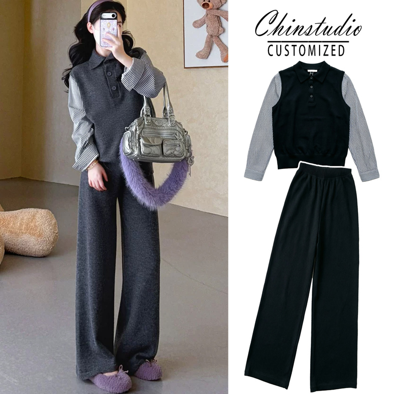 Maternity Wear Autumn Outfit 2026 New Stylish French-Style Maternity Wear Fake Two-Piece Sweatshirt Spring and Autumn Top Two-Piece Set Maternity Wear Autumn Outfit 2026 New Stylish French-Style Maternity Wear Fake Two-Piece Sweatshirt Spring and Autumn Top Two-Piece Set