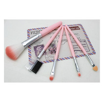 Makeup Brush Set 5-pack Portable Beauty Tool Blush Foundation brush Easy-to-install makeup person 9469-WBKA