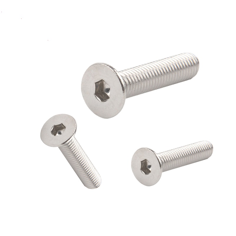304 stainless steel countersunk head inner hexagon screw stainless steel flat cup inner hexagon M10*20*25*30-50 low price