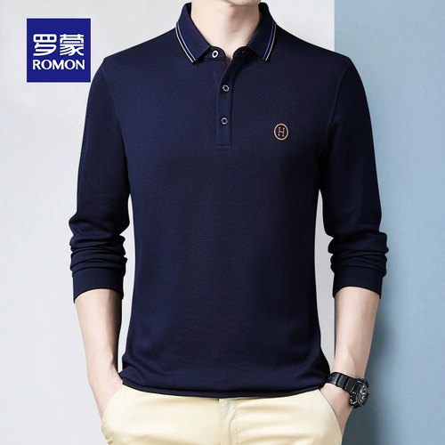 Модная утепленный лонгслив для отдыха, футболка polo, 2020, осенний, в корейском стиле