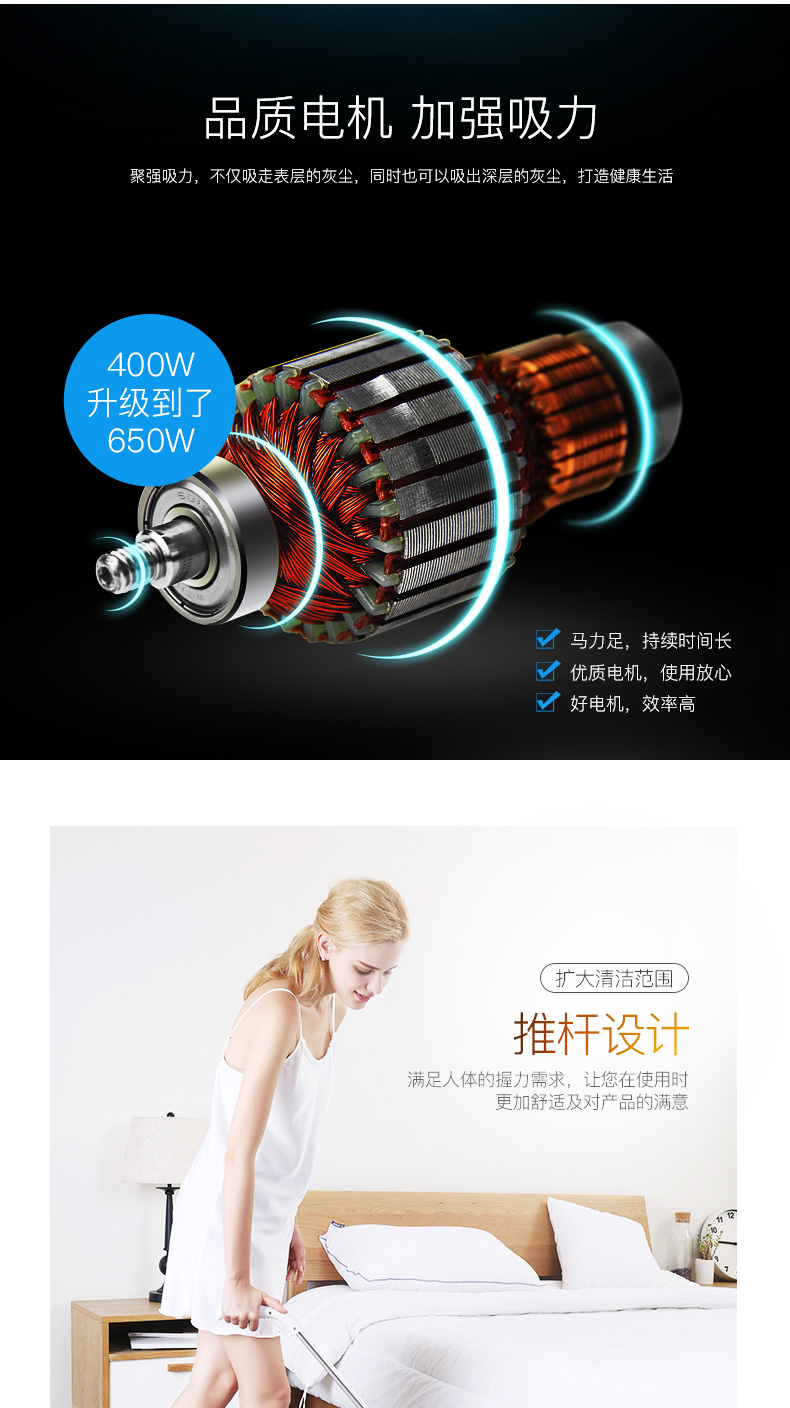 robot hút bụi xiaomi vacuum mop esse Máy hút bụi cầm tay bà Han siêu êm tay cầm thảm mạnh mẽ bên cạnh công suất nhỏ mini cao cấp LF-07 robot hút bụi điện máy xanh