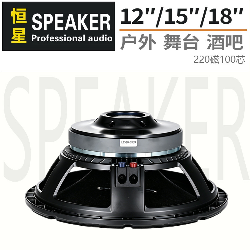 12inch 15inch 18inch Outdoor Stage Bar Subwoofer Speaker Mid-Bass 220 Magnet 100 Core Stellar 12inch 15inch 18inch Outdoor Stage Bar Subwoofer Speaker Mid-Bass 220 Magnet 100 Core Stellar
