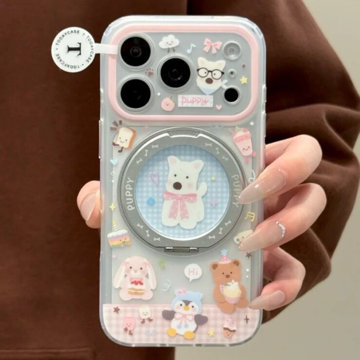 Cute Cartoon Bear Phone Case Suitable for Iphone16Promax/17 Cute Cartoon Bear Phone Case Suitable for Iphone16Promax/17