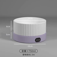 Большая белая римская чаша + фиолетовое нагревательное основание (три уровня регулируется)