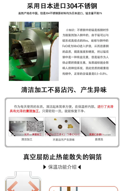 Cốc cách nhiệt Tiger Tiger Nữ sinh viên Hàn Quốc Tươi và đáng yêu MMP-A20C Cốc nhỏ cầm tay nhẹ 200ml - Tách bình đựng nước thủy tinh