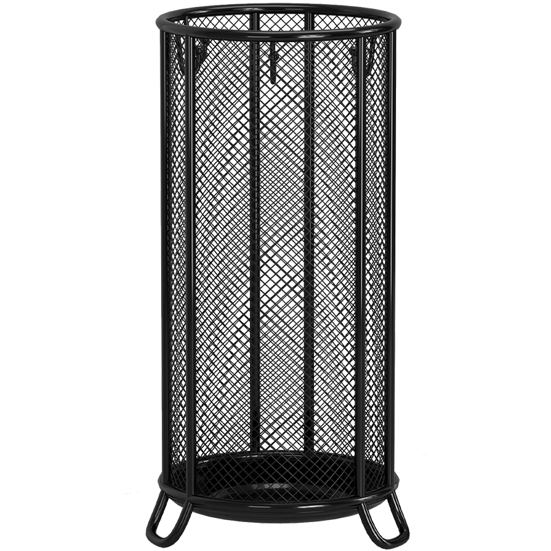 Umbrella storage rack large capacity water tray design