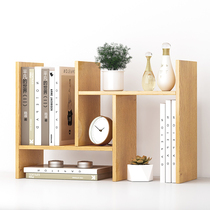 Bookshelf desktop desk storage rack dormitory artifact creative bedroom desk combination small bookcase