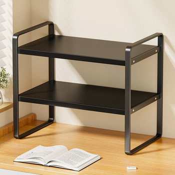 Desktop storage rack desk bookshelf home living room multi-layer storage laminate student bedroom multi-functional storage storage