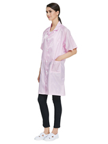 Anti-static coat Short sleeve summer electrostatic clothing Workshop overalls dustproof clothing Electrostatic clothing clothes dust-free clothing