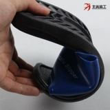 Антистатические тапочки, мужская синяя летняя дышащая рабочая обувь без пыли