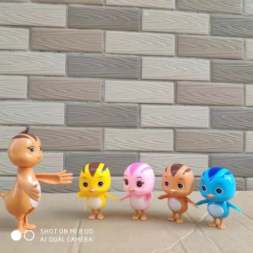 Игрушка, подвижная кукла, комплект, 5 шт, полный комплект