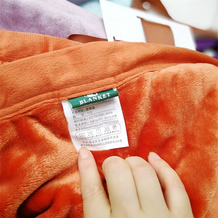 Xuất khẩu san hô tấm lông cừu đơn mảnh flannel chăn mùa đông dày hai mặt sang trọng chăn đôi giường chăn đơn chăn trải giường