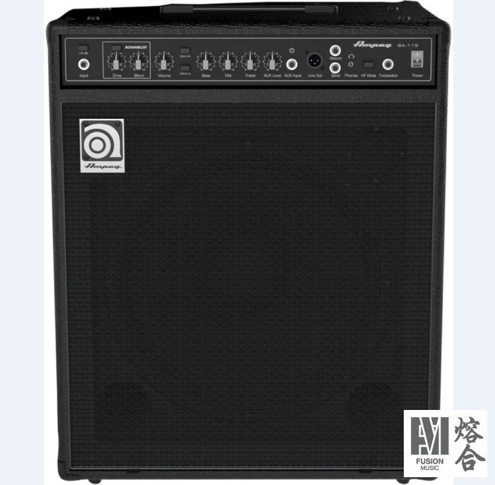 ampere ba115V2 fifteen inch caliber 150w watt electric bass speaker in stock