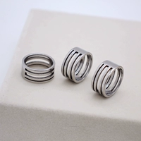 Новая модель из нержавеющей стали, 1 шт. (внутренний диаметр 18 мм).