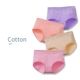 Đồ lót nữ cotton giữa eo béo mm cộng với chất béo XL 100% cotton cô gái gợi cảm đáy tam giác - Giữa eo