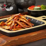 抓鱼的猫 450G30 мешков пряных маленьких рыб Tsai Sycy Fisy Dry Snacks Hubei закуски