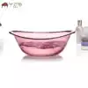 Beauty salon washbasin transparent plastic raspberry small raspberry wash private parts female wash ass basin Household small small washbasin