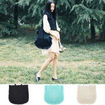 Ruo Suliang pins Super fire bag lotus leaf fungus lace pillow sweet Japanese fairy cloth bag art