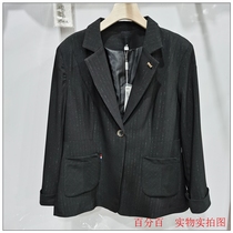 Huayang 03 little celebrity temperament small fragrant style suit jacket female Korean version of British style long sleeve slim thin