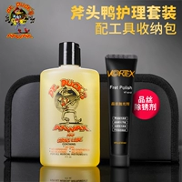 Axe Duck Guitar Care Care Oil Set Guitar Guard String Oil Cleaner Đánh bóng Chăm sóc tươi sáng Dầu ngón tay lỏng - Phụ kiện chăm sóc mắt nước xả vải Thái Lan