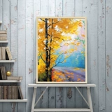 Настенная фоторамка из натурального дерева, головоломка, 50x, 40, 1000 штук