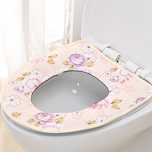 秋冬亚麻针织四季马桶垫