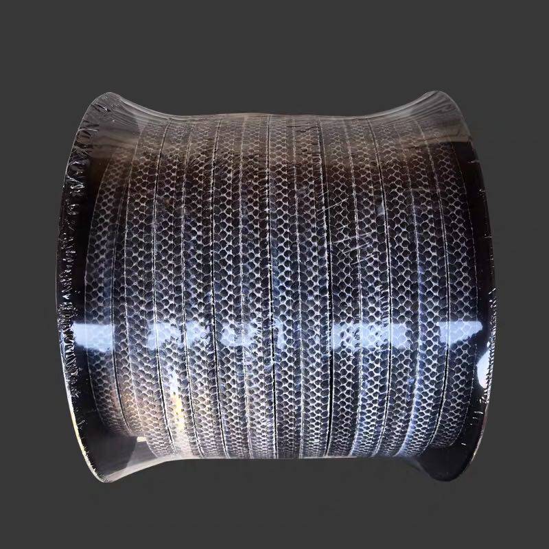 Water pump special carbon packing cushion high carbon fiber PTFE packing seal ring aramid packing 6mm * 6mm 1 meter