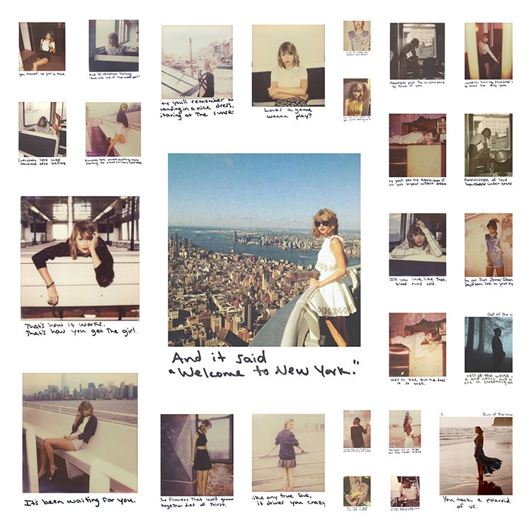 1989 Stickers LAOSHU Polaroid-Style Decorative Cards Taylor Swift Merchandise 1989 Stickers LAOSHU Polaroid-Style Decorative Cards Taylor Swift Merchandise