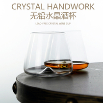New whiskey Cup Crystal handmade wine glass tumbler Whirlpool creative personality glass cup