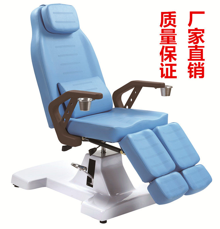 Factory direct sales Ningbo Liyong LY8102 manual foot massage chair pedicure chair Beauty bed beauty chair Tattoo chair