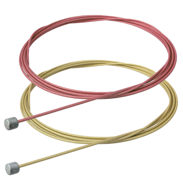 Taiwan gold diamond stainless steel polished Teflon nano coating Mountain bike road bike variable speed brake inner line