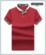 Mùa hè mới trung niên nam cổ áo sơ mi nam ngắn tay Cotton kinh doanh nam nửa tay lỏng lẻo cỡ lớn bố áo polo 