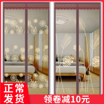 Encrypted anti-mosquito curtain magnetic Velcro partition curtain screen door screen window summer household magnet self-priming mosquito net curtain