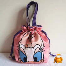 Japan Cute Mommy Bag Multifunction Lunch Box Bag Mouth Draw Rope Cashier Bags Cartoon Carry-on Rice Bag Bottle bag