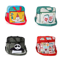 Clown Cartoon Moms Kits Mother & Baby Outside Backpacks Han Edition Fashion Hand Small Zip Light Waterproof Diagonal Satchel Bag