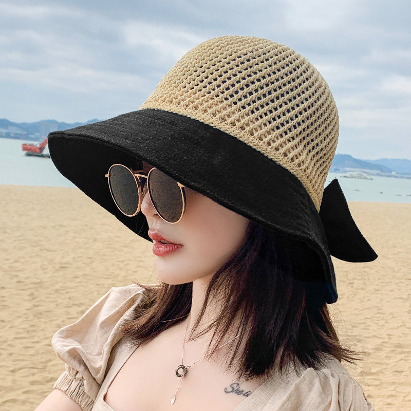 Fisherman's hat women's early spring Korean version of the tide all-match sun hat summer face sunscreen hat spring and autumn breathable sun hat women