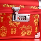 Коробочка для хранения для невесты, красное ювелирное украшение, красная коробка для хранения