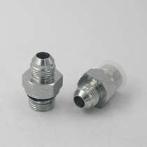 JIC37 degree American hydraulic transition fitting Triple-Lok Parker standard F42EDMXS through UNF-BSP