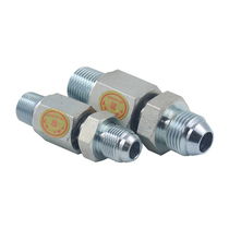 SK Japanese replacement 360-degree straight-through hydraulic high-pressure rotary joint flared tubing anti-winding 1 2 3 4