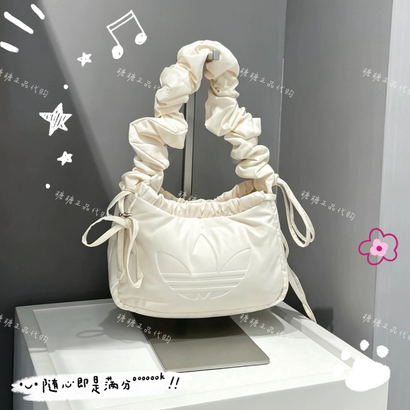 Adidas/Three Leaves Clover Women's Adjustable Casual Cloud Bag Tote Bag Crossbody Bag Shoulder Bag Kf2667