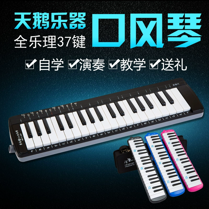 Đàn piano âm thanh Swan 37 phím cho trẻ em mới bắt đầu và học sinh với piano âm sắc cho người lớn chơi nhạc cụ Gửi hướng dẫn - Nhạc cụ phương Tây