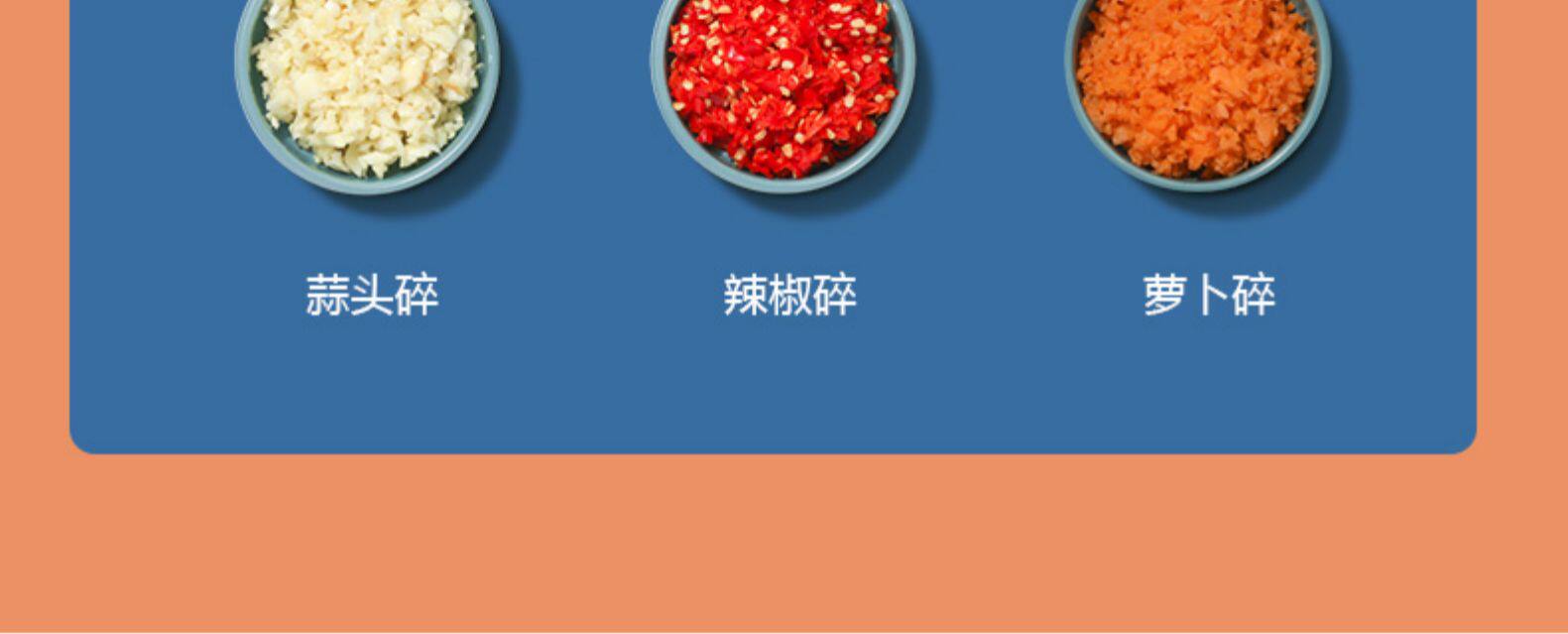 TCL 绞肉机 搅拌料理机 2斤大容量 图9