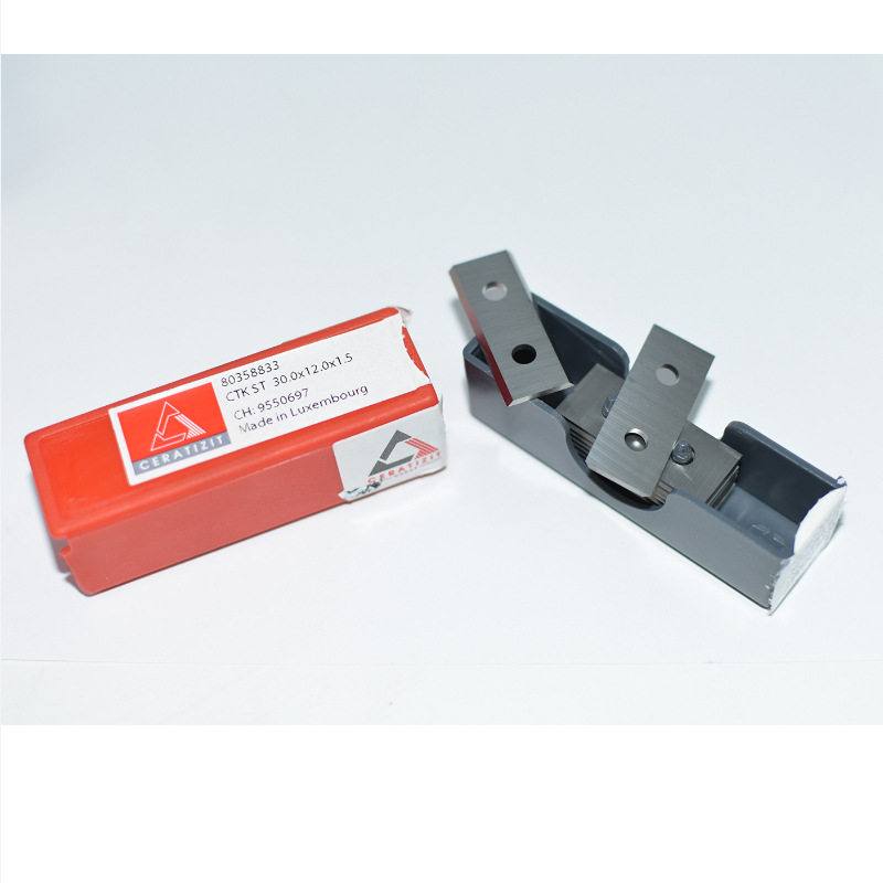 Luxembourg blade squeezed blade flat-plained blade double-sided planer blade spiral blade 30*12*1 5 35°