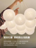 Planet Lamp French-Style Living Room Chandelier Cream Cloud Glass Bubble Ball Moon Balloon Lamp Children's Bedroom Lamp