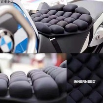 Electric motorcycle 3D shock-absorbing seat cushion cover heat insulation and sun protection universal for all seasons long-distance riding electric vehicle air bag seat cushion